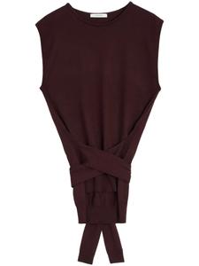 LEMAIRE джемпер Trompe L'Oeil, красный