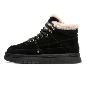 GIHO Утепленные короткие зимние ботинки унисекс черные, цвет Black