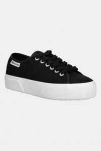Кроссовки на платформе Leggera Superga, черный