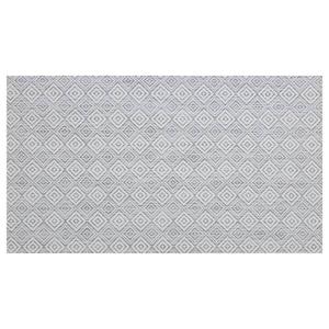 Виниловый коврик для ванной KARAT Modica, 180x1x350 см, серый