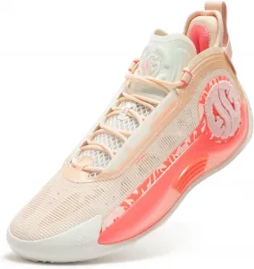 Баскетбольные кроссовки 361° Aaron Gordon AG4 для мужчин, дышащие уличные кроссовки с амортизацией, тренировочные нескользящие спортивные кроссовки AG4 SOAR для студентов, подростков и взрослых, AG4 SOAR SE баскетбольные кроссовки для мужчин, коралл