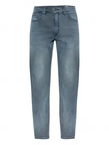 Джинсы прямого кроя с пятью карманами Rag & Bone, синий