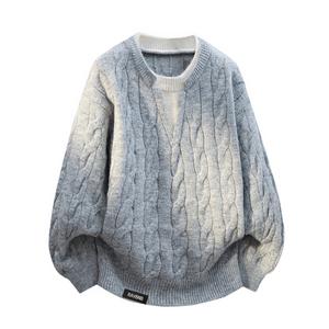 Трикотажная водолазка Unisex с V-образным вырезом Moderate VanCamel, светло-серый