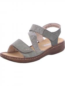 Классические босоножки rieker, зеленый