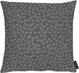 АПЕЛЬТ декоративная подушка "1501", чехол без наполнения, 1 шт APELT 40х40 см, цвет anthrazit/silberfarben + Sterne