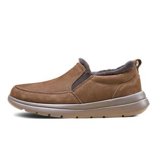 Devanro Мужские легкие утепленные противоскользящие повседневные низкие туфли Brown, цвет Brown