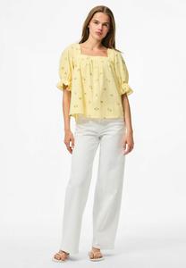Блуза Pieces THEA, Pale Banana/Light Yellow
