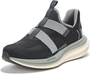 Мужские кроссовки Cole Haan Originalgrand Quadstar Monkstrap, слоновая кость/черный