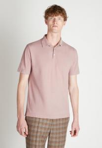 Поло Slowear Polo shirt, Light Pink/Pink