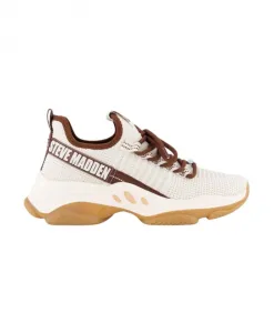 Повседневные кроссовки бело-коричневого цвета Steve Madden, белый