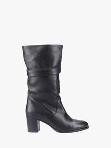 Кожаные ботинки Cosima с защипами Hush Puppies, Black Leather