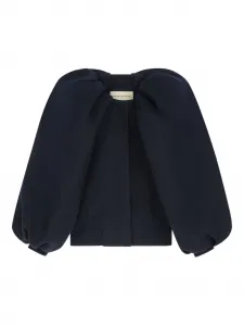 Жакет с объемными рукавами Dries Van Noten, синий