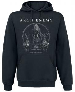 Толстовка с капюшоном Arch Enemy Deceiver, черный
