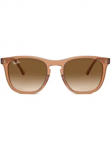 Солнцезащитные очки в квадратной оправе Ray-Ban, коричневый