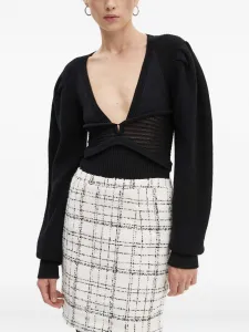 Свитер с V-образным вырезом Iro, черный