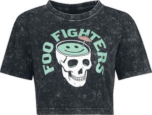 Футболка Foo Fighters Skull, темно-серый/черный