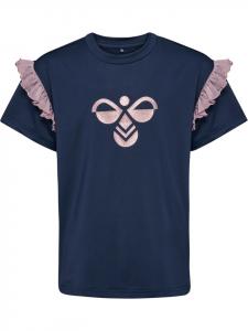Hummel Футболка Hmljr Mix Girls в BLACK IRIS