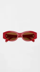 Женские солнцезащитные очки Tory Burch TY7222U овальной формы, Red