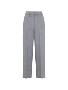 Брюки на эластичном поясе Peserico, синий