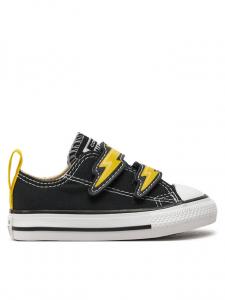 Тканевые кроссовки Chuck Taylor All Star Electric Bolt Easy-On Converse, черный