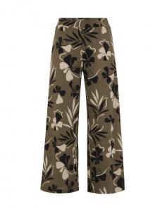 Брюки свободного кроя WE Fashion, оливковый