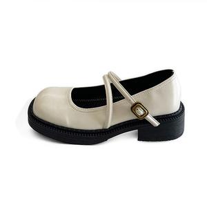 7 SEVFUN Мэри Джейн туфли женские бежевые, цвет Beige