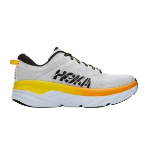 Кроссовки HOKA Bondi 7 'Nimbus Cloud Yellow', серый