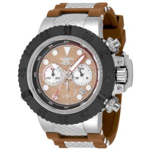 Invicta Мужские кварцевые часы Subaqua 50 мм, серебряный