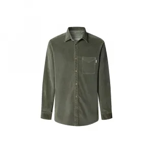 Рубашка с длинным рукавом Pepe Jeans Clayton, зеленый