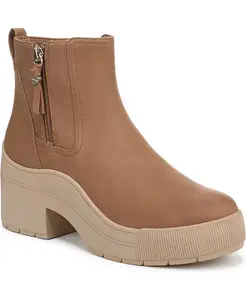 Женские ботинки Time Off на платформе с молнией Dr. Scholl'S, коричневый