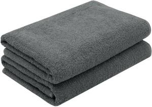 Полотенце для душа Zollner 00000320 2 шт, 70x1x140 см, антрацитовый