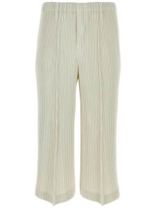 Плиссированные шорты-бермуды Homme Plissé Issey Miyake, серый