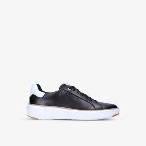 Кожаные кроссовки Grand Pro Topspin Cole Haan, черный
