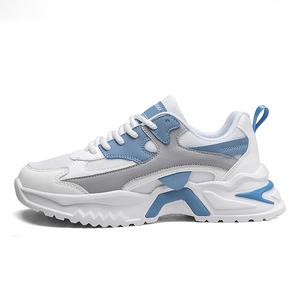 Sportful Низкие повседневные мужские кроссовки бело-голубые, цвет White Blue