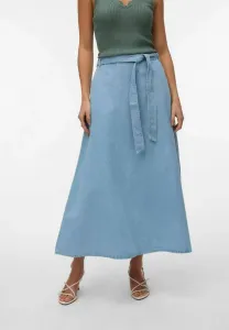 Юбка а-силуэта vmjolene Vero Moda, Light Blue Denim