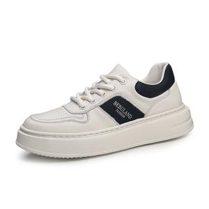 Износостойкие, легкие, дышащие, увеличивающие рост, низкие мужские кроссовки для скейтбординга Devanro, White Apricot