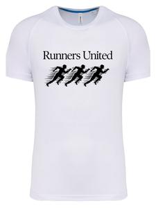 Футболка Sports Runners United, белая F4NT4STIC