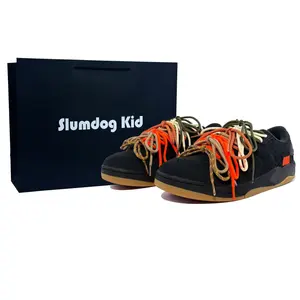 Jordan Износостойкие низкие кроссовки для скейтбординга Unisex Black