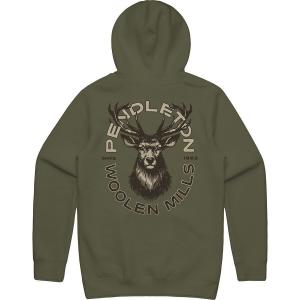 Толстовка Pendleton Stag Graphic Pendleton, Military Green/Black