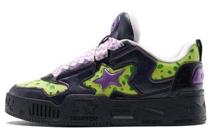 Кроссовки STARTER Skateboarding Shoes Women's Low-top Green, черный/зеленый