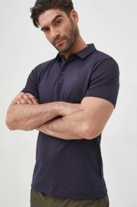 Хлопковое поло 50471335 Boss, темно-синий