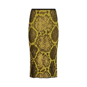 Юбка Attico Midi Skirt, Yellow/Black