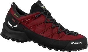 Мужская обувь Salewa Wildfire 2 GTX - водонепроницаемые трекинговые ботинки Gore-Tex для походов и треккинга, черный
