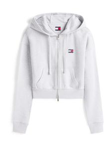 Толстовка с капюшоном на молнии Tommy Jeans, светло-серый