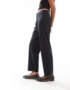 Брюки-сигареты Miss Selfridge Petite Essentials черного цвета