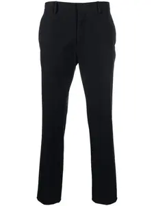 Узкие брюки строгого кроя Zegna, синий