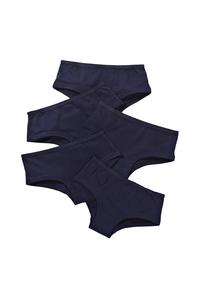 Набор из 5 простых трусов-хипстеров Just Essentials, синий