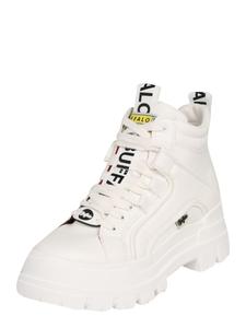 Ботильоны на шнуровке BUFFALO Aspha, White/Off white
