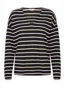 Свитер b.young  BYSIF STRIPE, черный