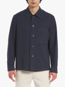 Хлопковая рубашка с длинными рукавами Ced Barena, Navy